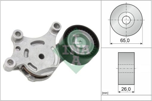 Alternatör Gergi Rulmanı Kütüklü P206 1.6hdı 04 P307 1.4hdı 01-05 1.6hdı 05-09 P1007 1.4hdı - 5751.H6-5751.F9-1229540-4M5Q6A228BB