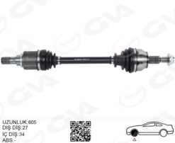 Ön Aks Komple Sol Ford Focus Iıı 1.6 Tı 11 17 Benzınlı - EV613B437EA-BV613B437BA-2066256
