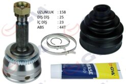 Aks Kafası Dış Hyundaı Accent Admıre 1.5l D3ea Crdı 3 Silindir 02-05 Abs Li 25x23x50 - Abs 44 Diş - 4950728E00-4950125905-495001C450