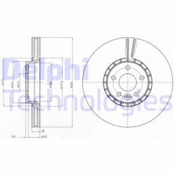 Ön Fren Aynası Adet Volvo Xc60 D3 D4 D5 2.4d 2.0t 3.2 T5 T6 2008 2017 Cap 328x5 Bjn - 31277342-31410568-31471034