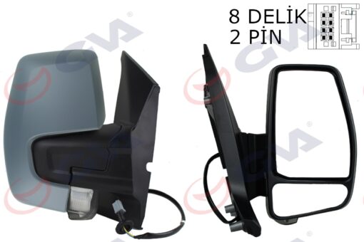 Dış Dikiz Aynası Sağ Transit Custom V362 12 17 Mekanik Astarlı Sinyalli - BK21 17682 BL5JA6-2123231