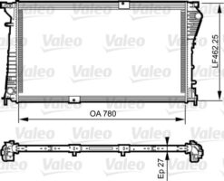 Radyatör Vıvaro 06 Trafıc Iı06 2.5cdtı G9u.6.30 Ac Klimasız Mek 780x462.25x27 - 93857125-8200465488