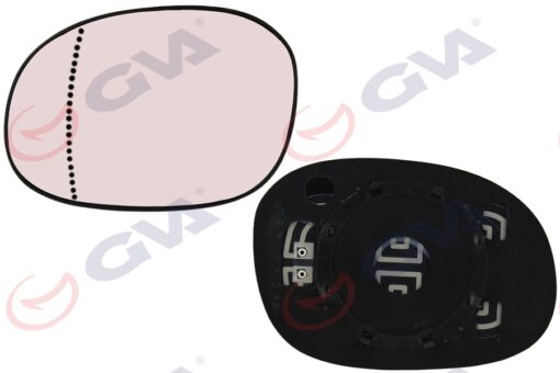 Ayna Camı Sol 206 98 C3 02 Isıtmalı Asferik Vm-206aghl - 8151.GE-8151.CG