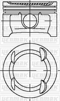 Piston Segman Std Astra J-corsa D-e Merıva B-adam-aveo 1.4 16v A/b14xer-xel-xfl-xej 73.40mm - 55571102-55588065-623150-625067