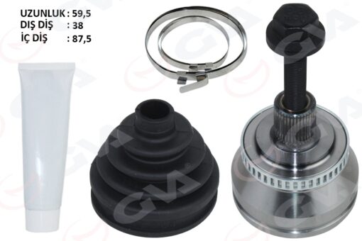 Aks Kafası Dış A4 1.8 T-2.0 Tdi 00-08 Blb-bre-bfb-bex 1.8 T-2.0 Tdi - 8E0498099C-8E0407305B-8E0498099E