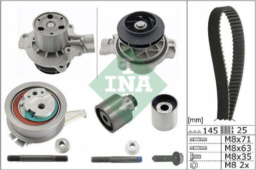 Triger Seti Devirdaimli Sensörsüz Crafter-t6 2.0 Tdi Cxeb-cxec-cxfa-cxha - 04L198119J-04L121011H