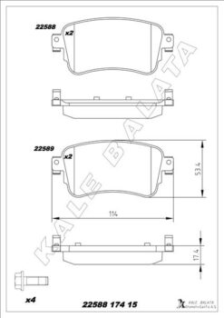 Arka Fren Balatası Zafıra Lıfe 19 Vıvaro C 19 Jumpy Iıı 16 Expert 16 Toyota Proace 16 290 Mm - 1617936880-1673603880-SU001A6136