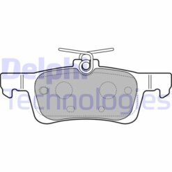 Arka Fren Balatası P308 Iı 1.2 Vti-1.2 Thp-1.6 Hdi-2.0 Hdi 13 Fren Diski Çapı 249mm İçin - 1611331480-1610814180-1647875680