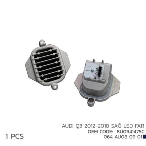 Audı Q3 2012-2018 Sağ Led Far Modül 8u0941475c - 8U0941475C