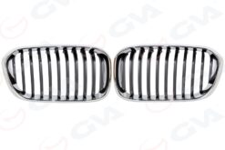 Panjur Krom Sıyah Set Sport Bmw F20 Lci - 51137371685-86