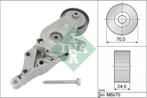 Alternatör Gergi Rulmanı Kütüklü A3 1.9 Tdı 96-01 Bora 1.9 Tdı 98-05 70x24mm - 038903315K