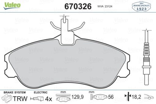 Ön Balata Partner-berlıngo 07/96 Xsara 04/97 P306 05/93-05/01 Fişli - 1611335080-4251.54-4251.55-4254.85