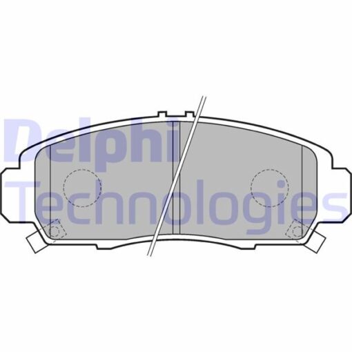 Ön Fren Balata Honda Cıvıc 1.6l R16a2 Vtec Sedan Fd6 06-11 / 1.8l R18a2 Fd7 06- - 45022SNBE00-45022SNBE01-45022SDRA10