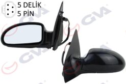 Dış Dikiz Aynası Sol Focus 98 Elektrikli Isıtmalı Konveks 5 Fiş Vm-319ehl - 98AB17683HS-1347112