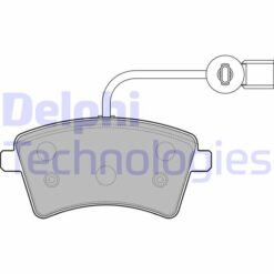 Fren Balatası Ön Renault Kangoo Iı 08 - 410605649R-7701210174-8660005110