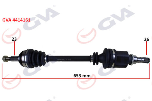 Komple Aks Sol Clıo Iıı 1.5 Dcı 05- Logan 1.4-1.6-1.5 Dci 07- 653mm - 8200499585-6001548718-8200440187