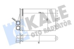 Kalorifer Radyatörü Klimalı-klimasız P207-1.4-1.4 16v-1.6hdı-1.6 16v 06 - 6448.P9