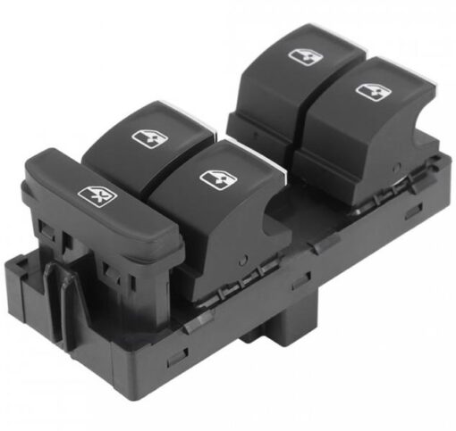 Cam Anahtarı Sol Dörtlü Krom Power Window Switch Left Vw Golf V2-passat B8-tıguan-leon-altea - 5G0959857C