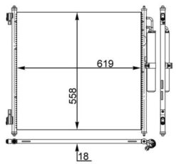 Klıma Radyatoru Defender L663 19 R.r 4 Vogue L405 12 R.r Sport 2 L494 - LR034503-LR035791-LR133116-LR137975