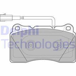 Fren Balatası Ön Fişli Alfa Romeo Gıulıetta 10 1.4tb 1.6d Mtj 1.8tb 2.0d Mtj - 77365490