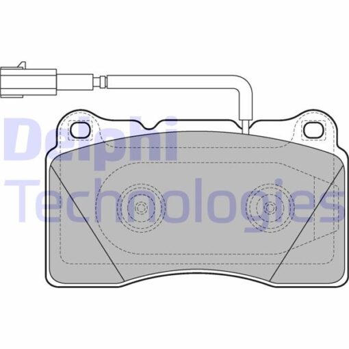 Fren Balatası Ön Fişli Alfa Romeo Gıulıetta 10 1.4tb 1.6d Mtj 1.8tb 2.0d Mtj - 77365490