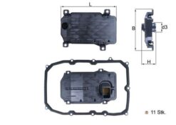 Otomatik Şanzuman Filtresi Touareg 10-18 Q7 11-15 Cayenne 10 - 0C8321371-0C8325435-95832543500