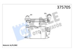 Intercooler Nıssan X-traıl 1.6dcı 1.6dcı 4x4 13 Brazıng 282x223.5x62 Turbo Radyatörü - 144614BE0A