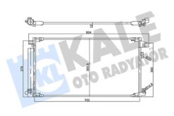 Kondenser Toyota C-hr 1.8 Hybrid 16-corolla 1.8 Hybrid 18- Al/al - 88460F4040