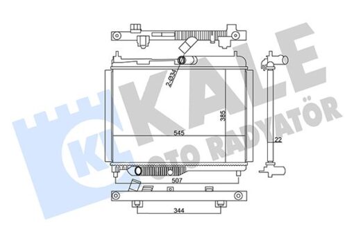 Motor Su Radyatoru Fıesta 17 1.0-1.1 Ecoboost 1.5 Tdcı Ecosort 17 1.0-1.5 Tdcı Courıer 17 1.5 Ecoblue - H1BG8005CD-2372158-2378985