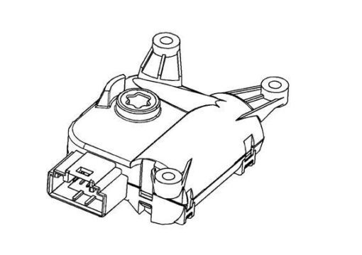 Kalorıfer Sıcaklık Ayar Motoru Mercedes Sprınter B906 06 - A0008205908