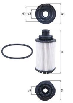 Yağ Filtresi Antara-ınsignıa A-b-zafıra C 2.0 Dth B20dth-d20dth-dtr - 95528277-55595505-650212