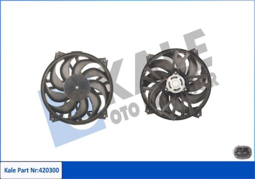 Fan Motoru Davlumbazlı Partner 02 Berlıngo 02 Xsara 00 307 00 350w-385mm - 1253.A6