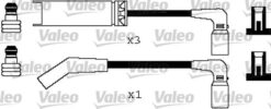 Buji Kablo Set Chevrolet Kalos 1.4 02 Lanos 1.4-1.5 97 Chevrolet Aveo 1.5-kalos 1.5 05 - 96305387