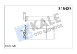 Kalorifer Radyatörü Peugeot P3008 09 16 P5008 09 17 Ds5 11 15 - 6448.T9