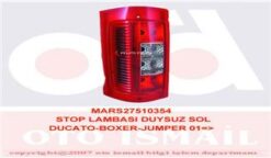 Arka Sol Stop Lambası Fıat Ducato 01 Peugeot Boxer 01 Cıtroen Jumper 01 - 1328428080-6350.AR