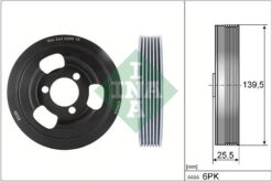 Krank Kasnagı Peugeot Partner-p508-p5008-p308-p3008-p208-p207 Cıtroen Berlıngo-c3-c4-ds4-ds5 1.6 Ep6cdt Bmw N13 F20 F21 F30 F31 F80 Mını R55 R56 R57 R58 R59 R60 R61 - V763855180-0515.T2-11237638551