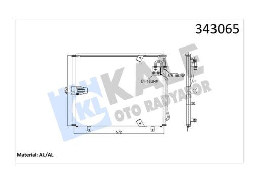 Klıma Radyatoru Bmw E32 E34 - 64536965952