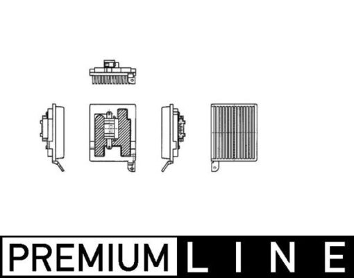 Klıma Fan Regulatoru Mercedes Vıto W639 03 - A0008210792