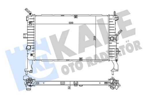 Radyatör Merıva 1.3-1.7cdtı 03 Ac Klimasız Mek 600x370 - 1300260-13148295