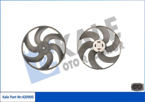 Fan Motoru Pervaneli Clıo I 260w-380mm Davlumbaz Yok - 7700784652-7700799057