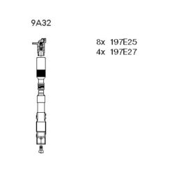 Atesleme Kablosu Setı 12 Lı Mercedes M112 W202 W203 W210 W220 W163 - A1121500118-A1121500218