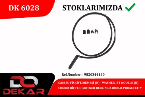 Cam Su Fıskıye Memesı Sag Combo-rıfter-partner-berlıngo-doblo-proace Cıty - 9820344180