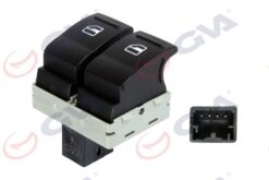 Cam Açma Anahtarı Sol Transporter T5 4fiş-çiftli - 7E0959855A