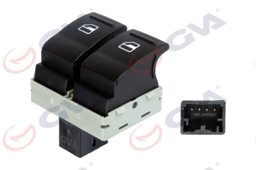 Cam Açma Anahtarı Sol Transporter T5 4fiş-çiftli - 7E0959855A