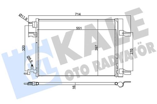Klima Kondenseri Radyatörü Astra J-zafıra C-cruze 1.3-1.4-1.6-1.7-1.8 - 39140127-13377762-39074866-1850219
