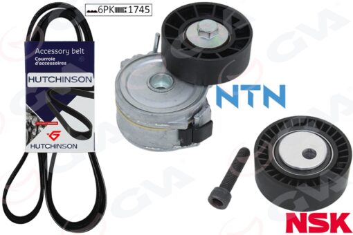 Alternatör Gergi Kiti Kütüklü C5 01-04 -xantıa 99-03 -p206 00 P406 98-04 -p607 2.0hdi K026pk1745 - 5750.GF-5751.87-5751.89-1229448