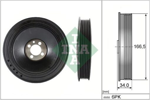 Krank Kasnağı Astra J-ınsıgnıa A-zafıra C 2.0 A-y-z20dth-dte-dtj-dt-dtl - 55563401-55586935-614487-614193
