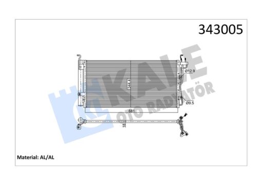 Klima Kondenseri Hyundaı Sonata Iv-xg Al-al - 9760638004