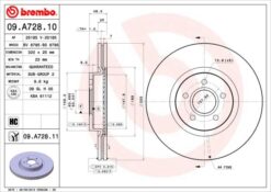 Ön Fren Aynası Volvo S40 2004-2012 C70 Iı 2006-2013 V40 2012 V50 2004-2012 320 X5-dl - 31262720-31302573-31329122