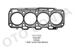 Skc Fıat Doblo 10 Lınea 07 Bravo Iı 07 14 Egea 15 Alfa Romeo Gıulıetta 10 19 Mıto 11 1.6d Mtj 0.92mm - 55221094-55208989